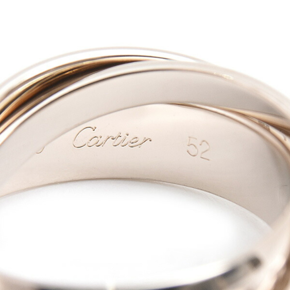 Cartier Authentic Silver Trinity Ring - image 4